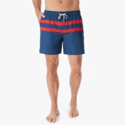 The Anchor | Red Stripe -Fair Harbor Clothing Shop ACH6 402 Red Stripe 03