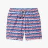 Kids Bayberry Trunk | Wave Blue Bright Waves -Fair Harbor Clothing Shop AON5 498 Wave Blue Bright Waves FLAT 001