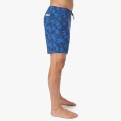 The Bayberry Trunk | Navy Windy Palms -Fair Harbor Clothing Shop BAY7 434 Navy Windy Palms ONFIG 003