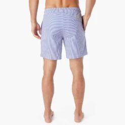 The Bayberry Trunk | Light Blue Seersucker -Fair Harbor Clothing Shop BAY7 449 Light Blue Seersucker ONFIG 004 2579f8e2 1180 4777 b5af 731d06a4abab