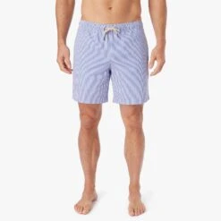 The Bayberry Trunk | Light Blue Seersucker -Fair Harbor Clothing Shop BAY7 449 Light Blue Seersucker ONFIG 020 d68b8116 fffd 4a47 a6c0 03fb1d4bd178