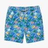 The Bayberry Trunk | Cobalt Tropical Skies 2 The Bayberry Trunk | Cobalt Tropical Skies -Fair Harbor Clothing Shop BAY7 480 Cobalt Tropical Skies FLAT 001