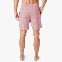 The Bayberry Trunk | Red Seersucker -Fair Harbor Clothing Shop BAY7 682 Red Seersucker ONFIG 004 1f3aab20 e3dc 4db6 9690 005ee2182f09