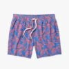 The Bungalow Trunk | Cobalt Neon Leaves -Fair Harbor Clothing Shop BGL5 438 Cobalt Neon Leaves FLAT 001 0ff749d3 1b5c 4c15 b18e 981a1058334c