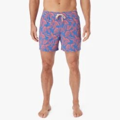 The Bungalow Trunk | Cobalt Neon Leaves -Fair Harbor Clothing Shop BGL5 438 Cobalt Neon Leaves ONFIG 020 6c36aff4 f0e7 44b9 8961 797b389f2724