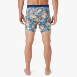 The BreezeKnit Boxer Brief (4-Pack) -Fair Harbor Clothing Shop BZB1 750 YELLOW TROPICS ONFIG 002new2