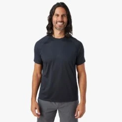 The BreezeKnit™ Tee | Black -Fair Harbor Clothing Shop BZT1 001 Black ONFIG 020 f5e761bf 580c 4ad0 8e66 88b8c4919834