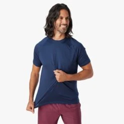 The BreezeKnit™ Tee | Dark Navy -Fair Harbor Clothing Shop BZT1 401 Dark Navy ONFIG 002 d814be9b 7405 4a05 8a0c 82a50e875e86