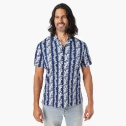 The Casablanca Shirt (3-Pack) 13 The Casablanca Shirt (3-Pack) -Fair Harbor Clothing Shop CAS2 494 Navy Tropical Bandana ONFIG 002 7a9ddc36 890a 442a b053 646bcc9f04bf