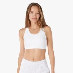 The Corliss Sports Bra | White -Fair Harbor Clothing Shop CLB1 100 White ONFIG 020 78df1dea 9cdd 44ff 9346 37159a3b4882
