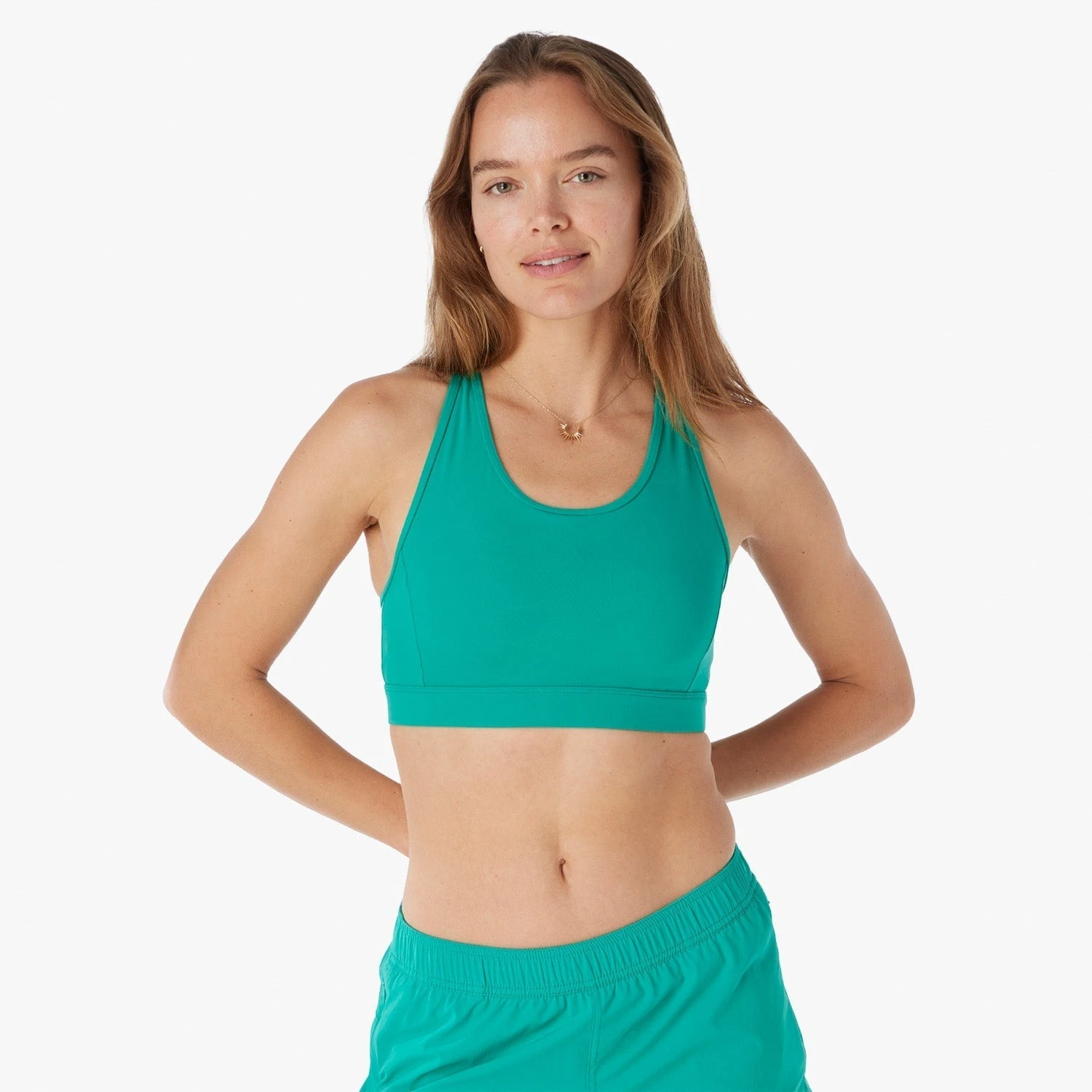 The Corliss Sports Bra | Jade Green 4 The Corliss Sports Bra | Jade Green - Image 2