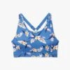 The Corliss Sports Bra | Tropical Twilight -Fair Harbor Clothing Shop CLB1 488 Tropical Twilight FLAT 001 5f9141b6 6bc4 4d32 8974 65587ea0b445
