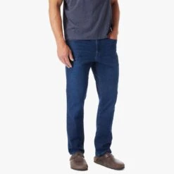 The Ultra-Stretch Driftwood Denim | Deep Sea Wash -Fair Harbor Clothing Shop DDP0 976 DEEP SEA WASH ONFIG 020 4136f36d 0668 40fa 8cbb 45a5b2661457