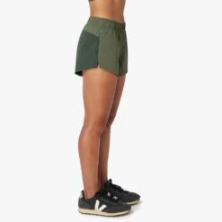 The Atlantique Short | Thyme Colorblock -Fair Harbor Clothing Shop F22 ATLANTIQUESHORT GREEN ON FIG 0060 d5668dde ad2e 4a72 b937 a07ae161b960