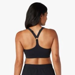 The Corliss Sports Bra | Black -Fair Harbor Clothing Shop F22 CORLISSBRA BLACK ON FIG 0088 ea407d82 1547 488f 837c 17fce43283b3