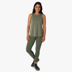 The SeaBreeze Tank Top | Thyme -Fair Harbor Clothing Shop F22 SEABREEZETANK GREEN ON FIG 0052 c1b1d95a 7b41 4250 ae6b 6964e5e5d22a