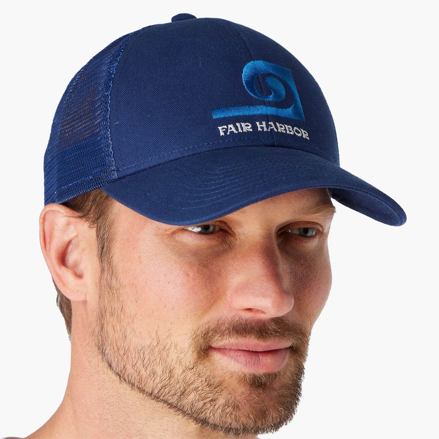 The Maritime Trucker Hat | Navy Wave 5 The Maritime Trucker Hat | Navy Wave - Image 3