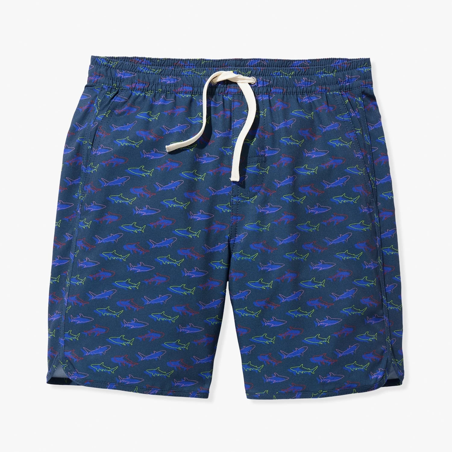Kids Anchor | Navy Neon Sharks 3 Kids Anchor | Navy Neon Sharks