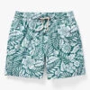 Kids Bayberry Trunk | Green Floral -Fair Harbor Clothing Shop Kids Bayberry GreenHawaiiin 001 c21b4214 7ea0 4326 a344 8e2ad317d27b