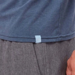 The SeaBreeze Henley | Dark Denim -Fair Harbor Clothing Shop OF Henley Blue Front 042 CLOSE UP 0715c4b4 62da 4d73 bb23 e0d9505fa79b