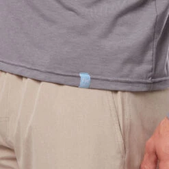 The SeaBreeze Henley | Grey -Fair Harbor Clothing Shop OF Henley Grey Front 050 CLOSE UP eb301479 d5bf 46c5 9d69 0c69e7783fc6