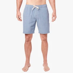 The One Short | Blue -Fair Harbor Clothing Shop OF Mens OneShort Blue Front 005 d1b5e4f2 39ee 4a2d aeae a01046efc5a4