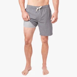The One Short | Grey -Fair Harbor Clothing Shop OF Mens OneShort Grey Liner 036 38f622ce 6f96 47c5 a904 96e9d7d424c4