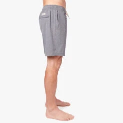 The One Short | Grey -Fair Harbor Clothing Shop OF Mens OneShort Grey Side 017 d76b6dd2 e6c3 4912 99ad 40cd453b26e3