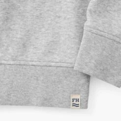 The Vintage-Wash Saltaire Crewneck | Heather Grey -Fair Harbor Clothing Shop SCN2 023 HEATHER GREY FLAT 002 f2295bdf 8e65 466e b7a1 e4dfdcfeee37