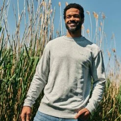 Saltaire Crewneck (3-Pack) -Fair Harbor Clothing Shop SCN2 023 HEATHERGREY LIFESTYLE 347b7486 e87a 415e bbd8 e761e8c22060