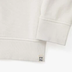 The Vintage-Wash Saltaire Crewneck | Ivory -Fair Harbor Clothing Shop SCN2 121 IVORY FLAT 002 170112df fb8c 4e2a 9d94 2495373482cb