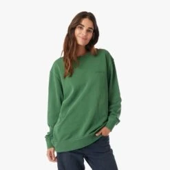 Saltaire Crewneck (2-Pack) -Fair Harbor Clothing Shop SCN2 304 COASTALGREEN ONFIG WOMEN 001 9e97f3d3 661c 4446 a3e0 a56612c48152