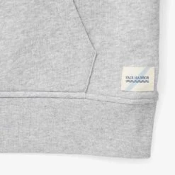 The Vintage-Wash Saltaire Hoodie | Heather Grey -Fair Harbor Clothing Shop SHO1 023 HEATHER GREY FLAT 003 92a5807c 0b5d 4987 a0d1 6c8fe6132ec4