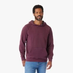 The Vintage-Wash Saltaire Hoodie | Burgundy -Fair Harbor Clothing Shop SHO1 602 BURGUNDY ONFIG 002 1be65482 dd48 4ab4 bbf7 c427f149a4b0