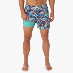 The Bungalow 5" (2-Pack) -Fair Harbor Clothing Shop SP23 D1 BUNGALOW BLUEPALMS ON FIG 1948 de423d64 3ed0 4288 aa6e ee7628715a3f