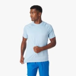 The BreezeKnit™ Tee | Light Blue 13 The BreezeKnit™ Tee | Light Blue -Fair Harbor Clothing Shop SP23 ON FIG BREEZEKNIT HEATHER BLUE 039 172df67f e4bc 4cc4 884b f834cac80c0c