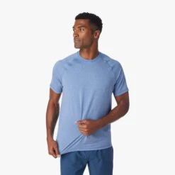 The BreezeKnit™ Tee | Navy 11 The BreezeKnit™ Tee | Navy -Fair Harbor Clothing Shop SP23 ON FIG BREEZEKNIT HEATHER NAVY 039 95a873ea d210 4549 a0f6 33afa70dd67d