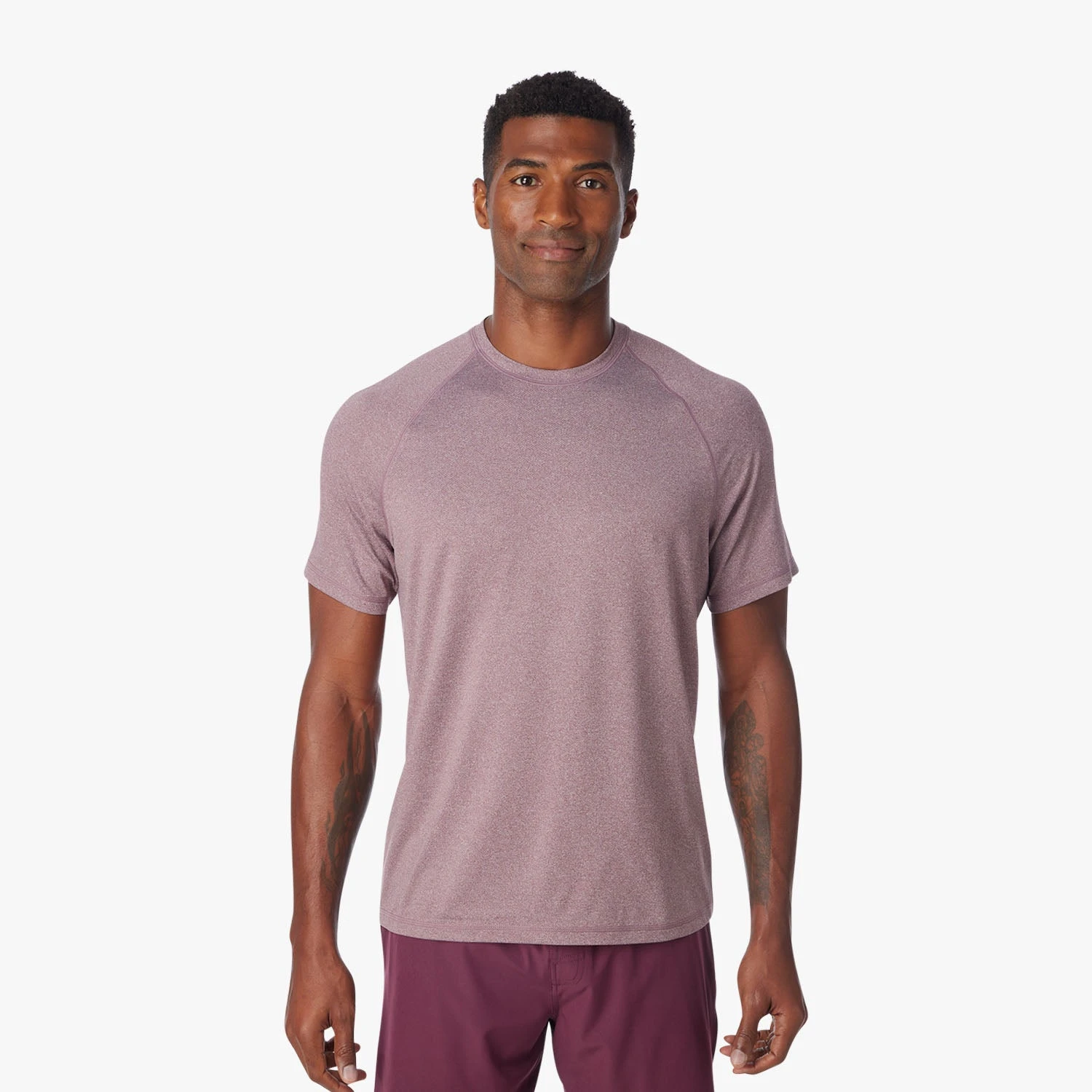 The BreezeKnit™ Tee | Beach Plum 4 The BreezeKnit™ Tee | Beach Plum - Image 2