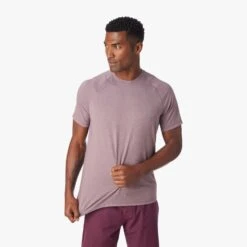 The BreezeKnit™ Tee | Beach Plum 11 The BreezeKnit™ Tee | Beach Plum -Fair Harbor Clothing Shop SP23 ON FIG BREEZEKNIT HEATHER PLUM 040 e2b3b95c 0461 4c56 ae0d 876cc37b1e0a