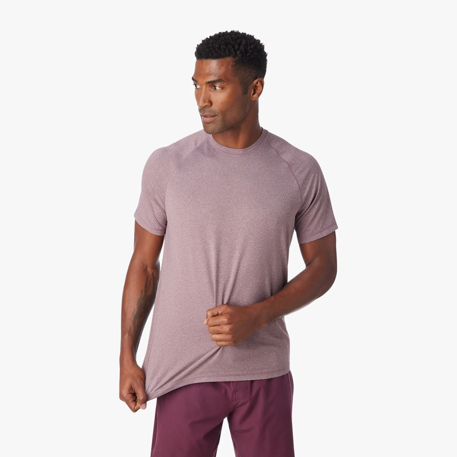 The BreezeKnit™ Tee | Beach Plum 6 The BreezeKnit™ Tee | Beach Plum - Image 4
