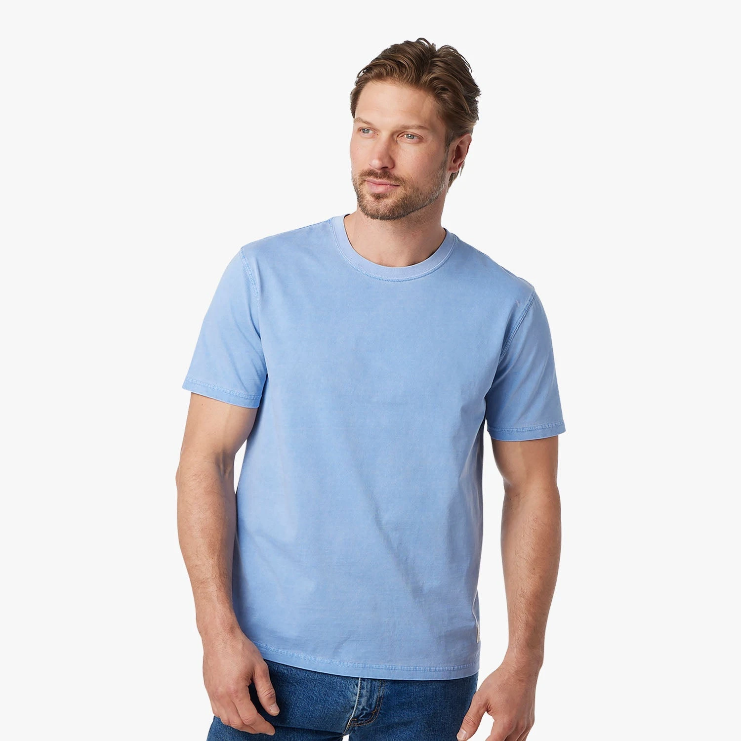 The Saltaire Tee | Light Blue 5 The Saltaire Tee | Light Blue - Image 3