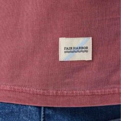 The Saltaire Tee | Beach Rose -Fair Harbor Clothing Shop SP23 ON FIG SALTAIRE TEE CRIMSON 2575 fbe49432 9919 41df a296 98fa2db4bdd4