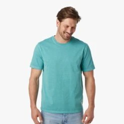 The Saltaire Tee | Antigua Sand -Fair Harbor Clothing Shop SP23 ON FIG SALTAIRE TEE LAGOON 2476 f08d4a52 1482 4bb8 bc0d 61ee734d9199