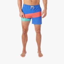 The Bungalow Trunk | Pink Colorblock -Fair Harbor Clothing Shop SS002 SP22 in Studio photo Look17 BGL52 690 0772 bd24df82 7545 47c6 967b 686c94e13c63