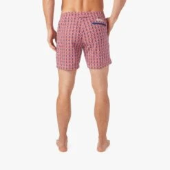 The Sextant Trunk | Red Schooner -Fair Harbor Clothing Shop SS002 SP22 in Studio photo Look32 SXT62 611 1405 163635f7 0dc7 4b84 afe1 9354a0dd31b6