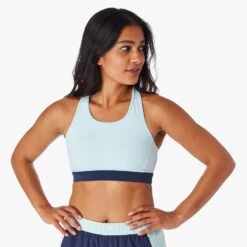 The Corliss Sports Bra | Light Blue Colorblock -Fair Harbor Clothing Shop SS22009 SP22 instudio photo Look10 CLB12 452 018 bfad54d5 6de3 4bb6 bfb8 b4053f85dbd6