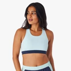 The Corliss Sports Bra | Light Blue Colorblock -Fair Harbor Clothing Shop SS22009 SP22 instudio photo Look10 CLB12 452 026 91ff878c bdcd 4465 8939 77ba454f4051