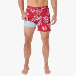 The Sextant Trunk | Red Hibiscus -Fair Harbor Clothing Shop SXT6 622 Red Hibiscus ONFIG 002 fde7922b c5a4 41f7 9368 b7dd8c322644