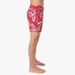 The Sextant Trunk | Red Hibiscus -Fair Harbor Clothing Shop SXT6 622 Red Hibiscus ONFIG 003 614a8f93 d806 412b 8f83 c1829c2a04bb