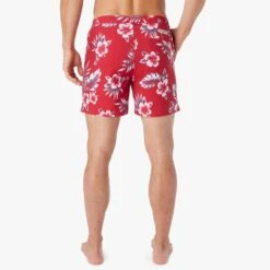 The Sextant Trunk | Red Hibiscus -Fair Harbor Clothing Shop SXT6 622 Red Hibiscus ONFIG 004 52942378 7989 4131 9775 6cf97ecdaab9